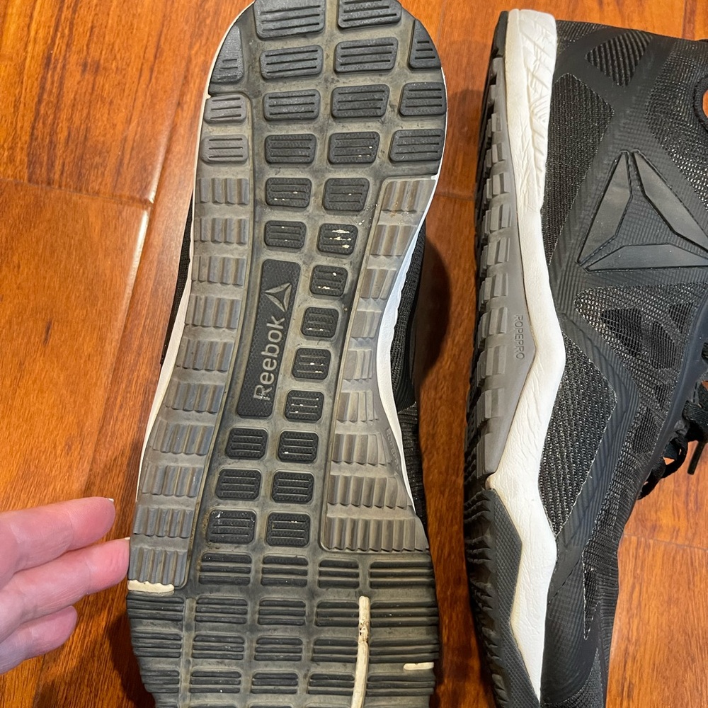 Reebok Black Patterned Sneakers - Picture 6 of 7
